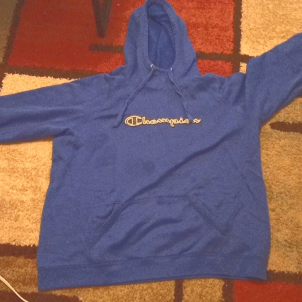 Blue Champion hoodie